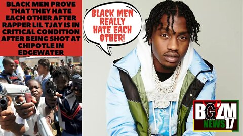 Black Men Prove That They Hate Each Other After Rapper @Lil Tjay Is Shot & In Critical Condition