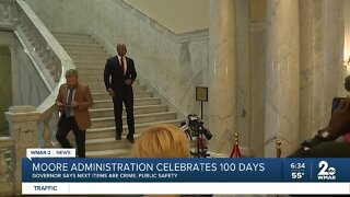 Moore administration celebrates 100 days