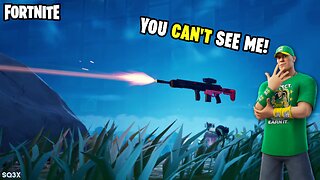 FORTNITE - I'M LITERALLY INVISIBLE 🤯🤣