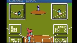 Baseball Simulator 1.000 NES Gameplay Demo