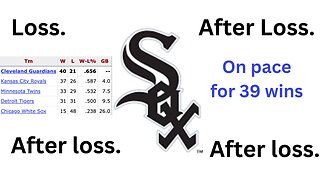 After 14 losses in a row, could the Chicago White Sox finish with worst record of the modern era?