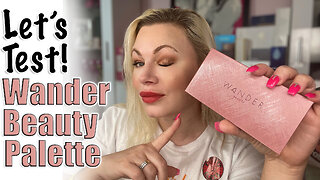 Let's Test Wander Beauty Palette | Code Jessica10 saves you Money at All Approved Vendors