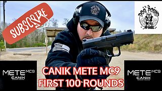 CANIK METE MC9 9MM REVIEW! FIRST 100 ROUNDS! WAS IT WORTH THE WAIT?