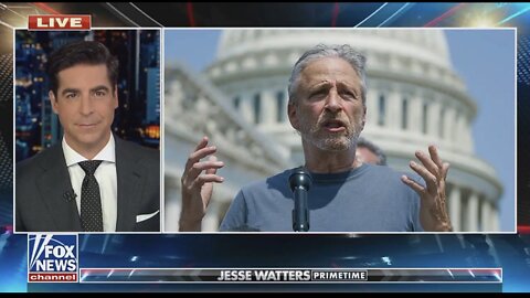 Jesse Watters Calls Out Jon Stewart For His Recent Woke Position Against White People