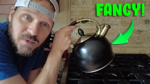 SUSTEAS Stove Top Whistling Tea Kettle Review - FANCY!