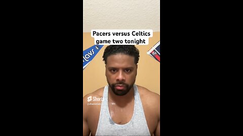 Pacers versus Celtics game two tonight #shorts #nba #basketballshorts #nbaplayoffs #sportsnews