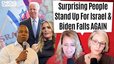 Israel Support Comes From SURPRISING Places, Megyn Kelly's On Fire, & Biden's Falling On Stage Again