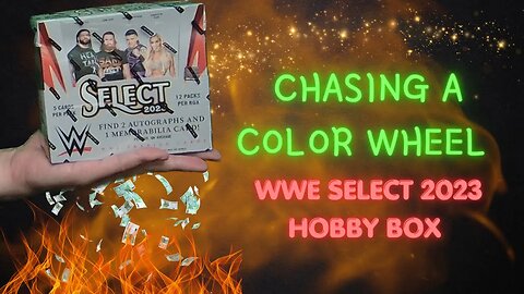 🤞Color Wheel or Bust 😅 WWE Select 2023 Hobby Box 📦 #unboxing