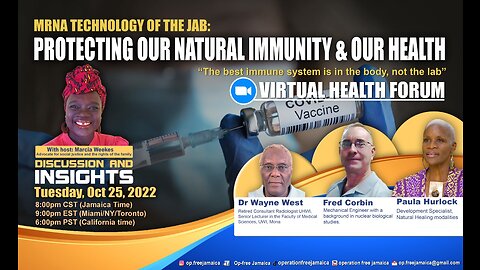 Operation Free Jamaica - Virtual Health Forum 3.0 (Re-Uploaded)