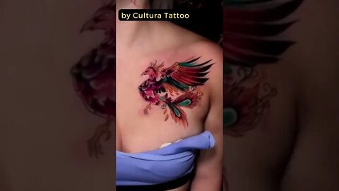 Stunning work by Cultura Tattoo #shorts #tattoos #inked #youtubeshorts