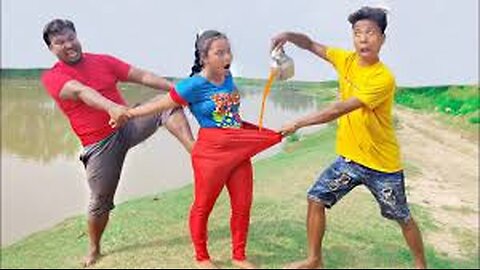 Must Watch New Special Comedy Video 2023 😎Totally Amazing Comedy 2024 Episode 262 By Bidik Fun Tv_2