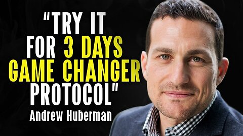 Andrew Huberman's MUST WATCH VIDEO END LAZINESS - Take Back CONTROL Of Your Life