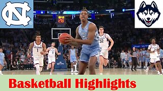 #9 North Carolina vs #5 UConn Basketball Game Highlights 12 5 2023