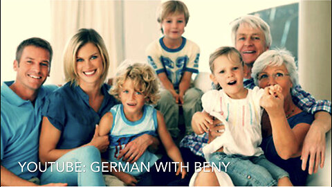 Die Familie/the family in German/خانواده به آلمانی/German with Beny