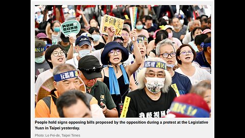 台灣人為政客而戰，但不是為自由而戰 / Taiwanese fight for their politicians but not for freedom