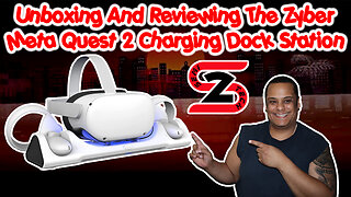 Unboxing And Reviewing The Zyber Meta Quest 2 Charging Dock Station - Must Have