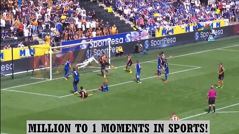 MILLION IN 1 MOMENTS IN SPORT. Soccer, NBA, NHL, funny, sports.