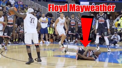 Bone Collector Breaks Floyd Mayweather's Ankles (Insane Ankle Break)