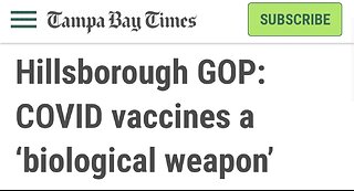 FL county Republicans call jab a #bioweapon, Biden impeachment updates, and more