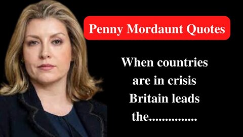 Penny Mordaunt Quotes