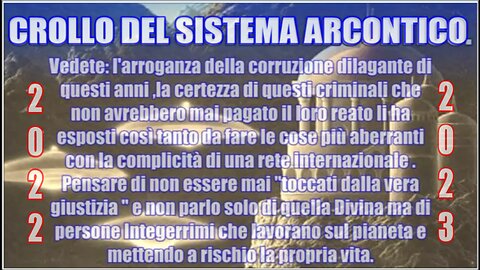 CROLLO DEL SISTEMA ARCONTICO