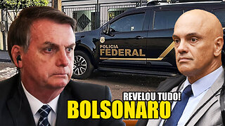 URGENTE: Bolsonaro cita Moraes e coloca pedra em narrativa, após revelar tudo em depoimento à PF