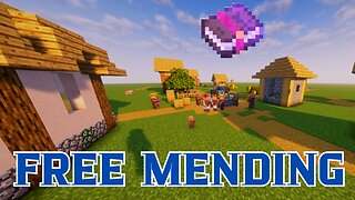 HOW TO GET FREE MENDING IN MINECRAFT ( 100% REAL )