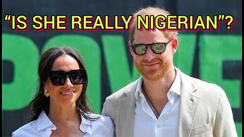 Nigerians NOT IMPRESSED by Harry & Meghan