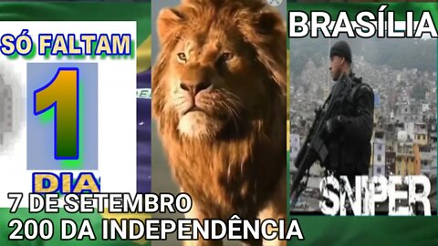 SÓ FALTAM 1 DIA, ASSISTAM ESTE VÍDEO ANTES QUE TIREM DO AR, 7 DE SETEMBRO 200 ANOS DA INDEPENDÊNCIA.