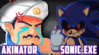 Será que o Akinator consegue adivinhar o SONIC.EXE?