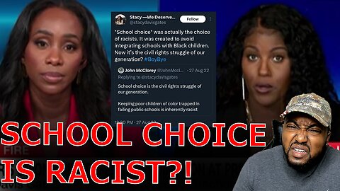 CNN DESTROYS Black Teacher Union Boss Calling School Choice RACIST But Sends Son To Private School!