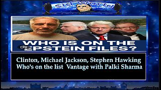 Clinton, Michael Jackson, Stephen Hawking Who's on the list Vantage with Palki Sharma