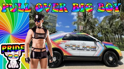 Columbus, OHIO is fighting Hate Crime with RAINBOW COP CAR - The Criminals must be terrified!