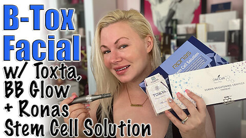 B-Tox Facial w/ Toxta, BB Glow and Ronas Stem Cell from AceCosm | Code Jessica10 saves you Money $$$