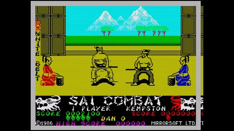 Zx Spectrum Games - Sai Combat