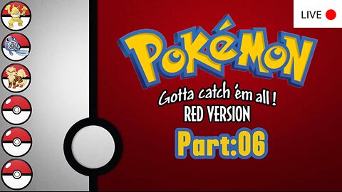 (VOD) Pokémon Red Live Part:06