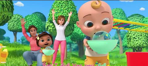 Play Outside Bubbles song / kids 786 & kids song