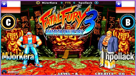 Fatal Fury 3 (MJorKera Vs. hpollack) [Chile Vs. Chile]