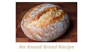 Snack Hacks: No Knead Bread