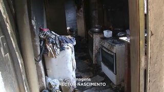 Gov. Valadares: homem inala fumaça durante incêndio recebe atendimento médico e morre