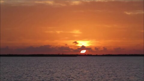 December 14, 2019: Sunrise at Boca Chica Key, just outside of Key West.