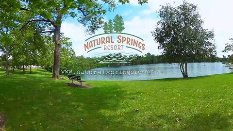 Natural Springs Resort New Paris Ohio - Lake 360 Video Tour