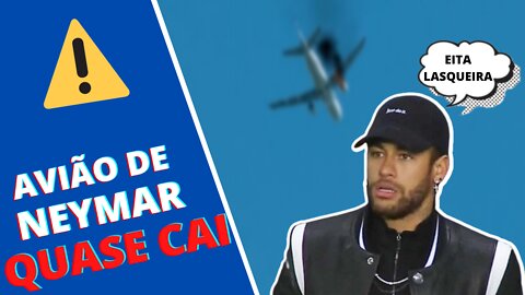 URGÊNTE | Avião de Neymar faz poso forçado em Roraima para evitar desastre