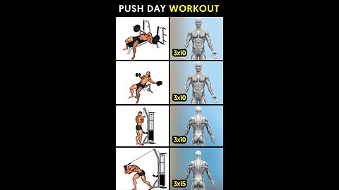 Push Day Gym Workout