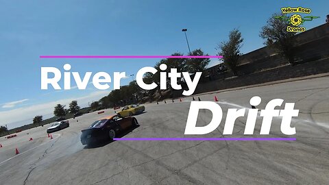 Chasing Drift Cars by FPV Drone - River City Drift - #driftlife #driftcar #drifting