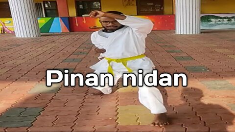 #karate@karate form kata technique Pinan nidan