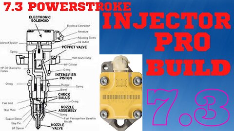 🛻📽️7.3 PSD INJECTOR SERIES THE BASIC BUILD DONE THE PRO WAY .🟢🟡🔴🟢