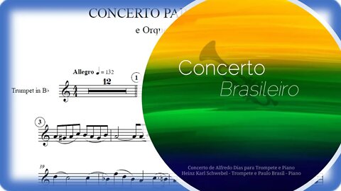 Concerto para Trompete de Alfredo Dias 1o. Movimento - por Heinz Karl Schwebel