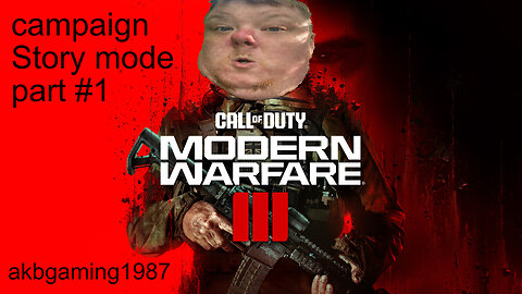 #CallofDutyModernWarfare3 #CampaignStory mode part #1 #akbgaming1987