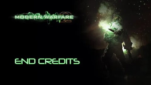 Modern Warfare 2 - End Credits [Extended]